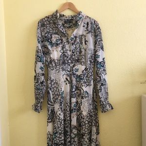 Boohoo Pattern Dress